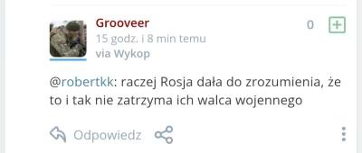 robertkk - Dzisiaj to już na pewno rosja zajmie ten czasiw jar, pokrowsk, charków, ku...