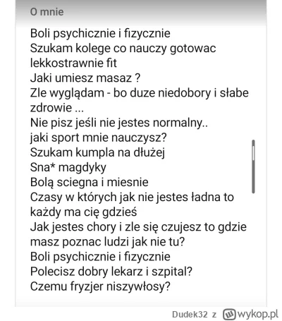 Dudek32 - Ależ ją boli, aż musiała dwa razy nadmienić xd
#badoo #tinder