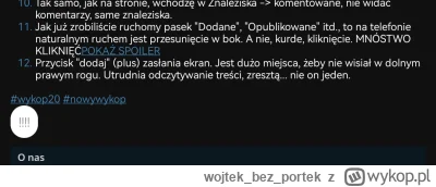 wojtekbezportek - Czy u was normalnie działają spoilery?
U mnie każdy wykrzyknik, naw...