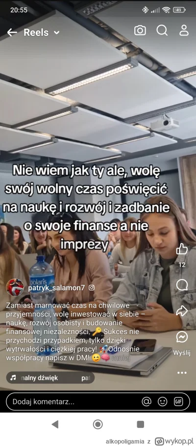 alkopoligamia - Ale, że tak woda z biedronki, milionerzy się bawią ( ͡º ͜ʖ͡º) #mlm