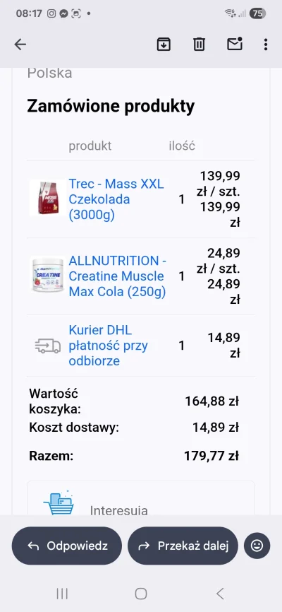 Lukaszpl18 - #przegryw  no znowu trzeba mase zrobic ciekawe czy uda sie wbić 22 kg w ...