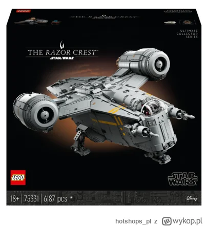 hotshops_pl - LEGO Star Wars 75331 Brzeszczot
https://hotshops.pl/okazje/lego-star-wa...