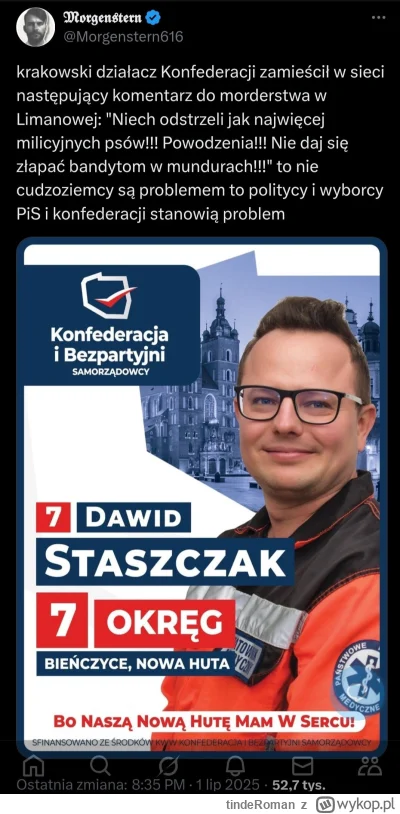 tindeRoman - Jakby was zastanawiało dlaczego pisowcy i konfederaci są tak przeciwni u...