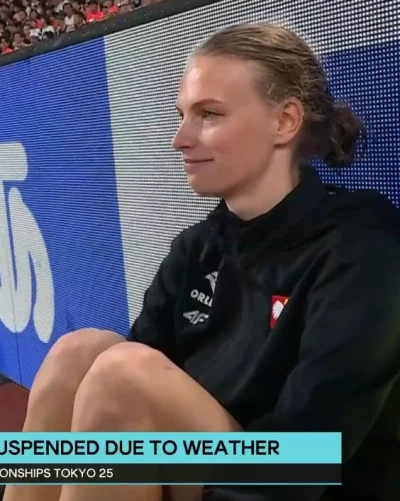 portauprince14 - #lekkoatletyka Ale banan na twarzy, ona już nic nie musi więc cała p...