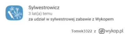 Tomek3322 - Białek, dawaj odznakę #sylwesterzwykopem