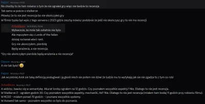 Arkagdynius - @WujekDoggi: tu na discordzie sie przyznaje że nie skończył wiec screen...