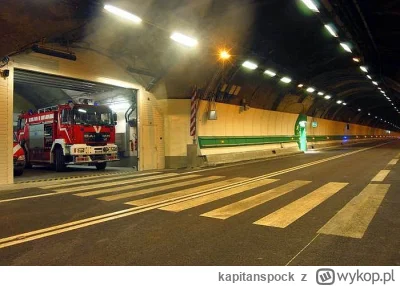 kapitanspock - Pożar pod Mont Blanc  Tunel który po pożarze został zamknięty na 3 lat...