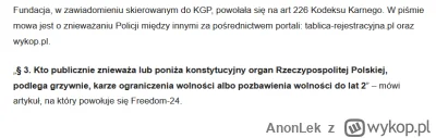 AnonLek - Grażyna z fundacji posuwa się coraz dalej. Teraz chce, aby za chronienie ty...