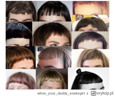 whosyourdaddy_snakegirl - Ufacie dziewczynom z takimi grzywkami?

#niebieskiepaski #r...