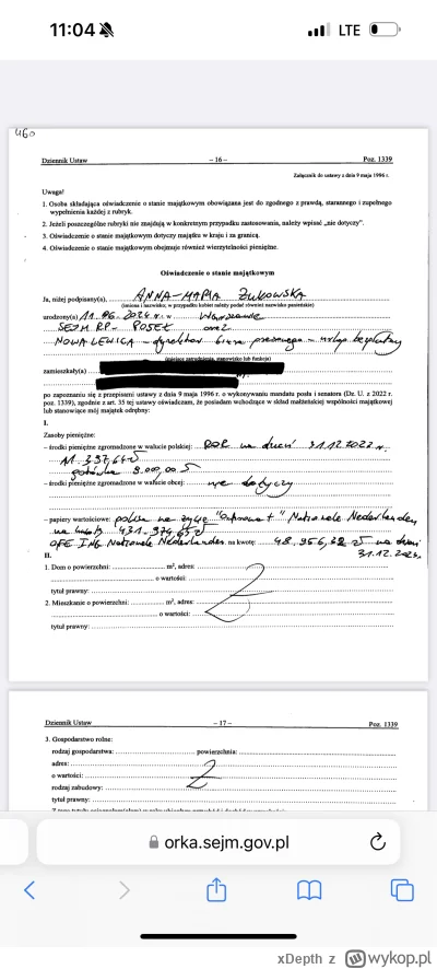 xDepth - Nie wierzę w pomyłkę, Lewica taka jest po prostu. 
Żukowska urodzona w 2024r