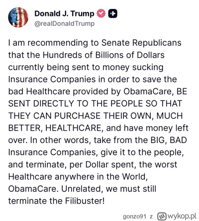 gonzo91 - #gielda
Trump chce rozwalić $unh na łopatki.