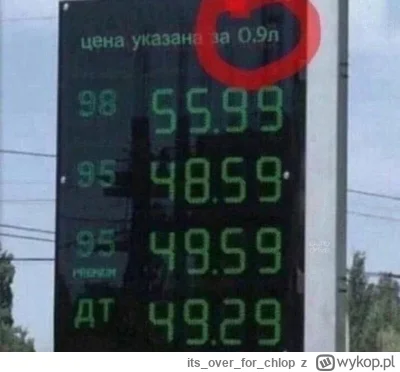 itsoverfor_chlop - Małpy zza Uralu podaja ceny za 0.9 litra benzyny xD #bekazrosji #r...