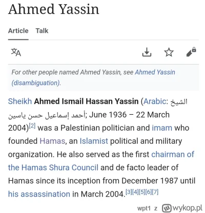 wpt1 - > kto teb hamas założył mosze?

@emjot86: ten pan Abdul: