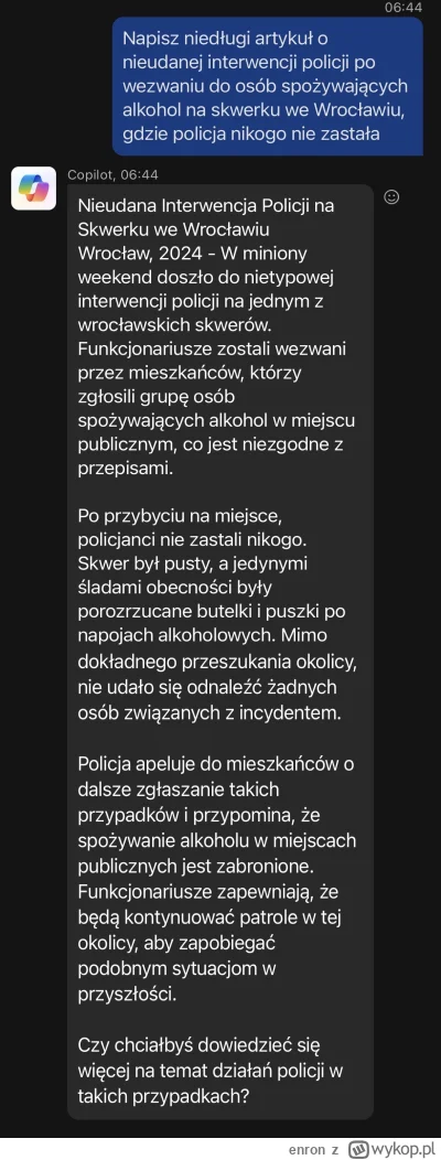 enron - > Przecież jak to ktoś zacznie wykorzystywać do pisania prawdziwych książek t...