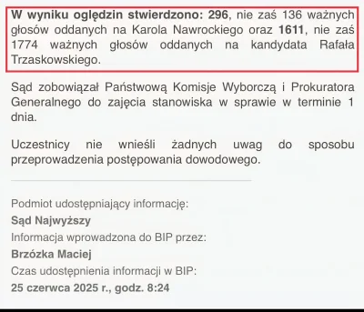 aNiechBedzieTakiLogin - Kiedy chciałeś unieważnić wybory z powodu oszustw wyborczych,...