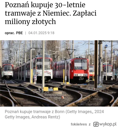 fokiielves - #bekazlewactwa #volksdeutsche #poznan

Poznań kupi szrot z niemieckiego ...