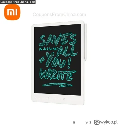 n____S - ❗ Xiaomi Mijia 13.5 inch Bluetooth Writing Tablet
〽️ Cena: 63.99 USD (dotąd ...