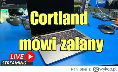 Pan_Slon - Typowe "zalanie" Macbooka i reakcja autoryzowanego serwisu ;)

Zapis z liv...