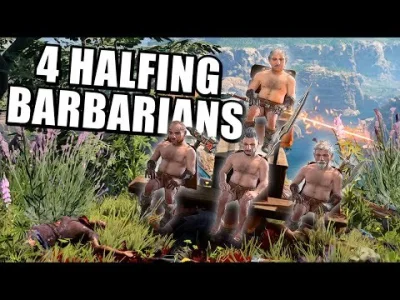 Yakotak - @Yakotak: 4 Halfling Barbarians - Part 1