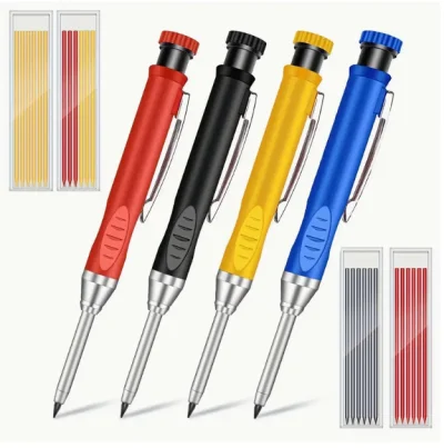 n____S - ❗ Refillable Carpenter Pencil Set Woodworking Marking Pen
〽️ Cena: 7.99 USD ...