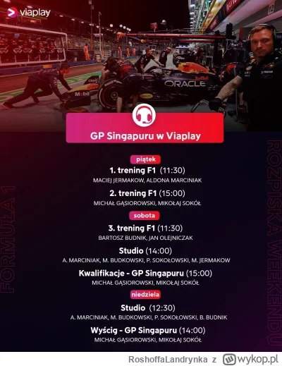 RoshoffaLandrynka - ..::ROZKŁAD JAZDY NA Grand Prix™ GP Singapuru- Formula 1® SINGAPO...