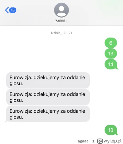 agaaa_ - #eurowizja zagłosowanie