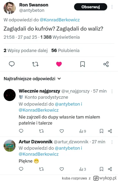 kuba-rozpruwa - O jak ryklem XDD
#polityka #bekazkonfederacji #berkowicz