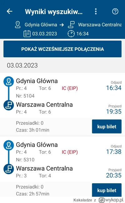 Kakaladze - @pitrek0090 Dla przykładu z aplikacji mobilnej:

Oba odjeżdżają z Gdyni z...