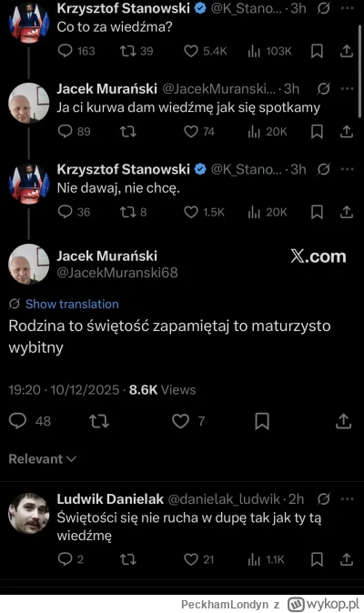 PeckhamLondyn - #primemma  Ludwik ma rację imo