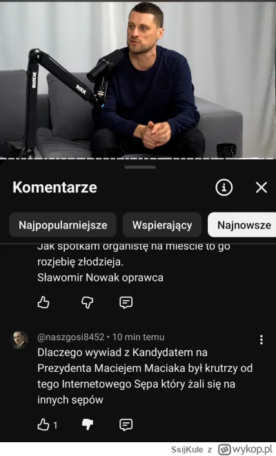 SsijKule - Adam Stanisław Czeczetkowicz się pruje pod podcastem Szalonego, trzeba chy...