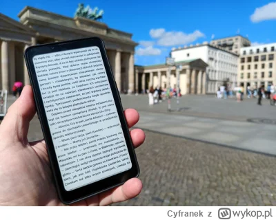 Cyfranek - Smartfon Bigme HiBreak Pro wyposażony w czarno-biały ekran z papieru elekt...