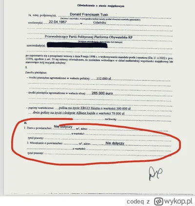 codeq - Gdzie ukrył i na kogo przepisał domy i mieszkania Tusk?