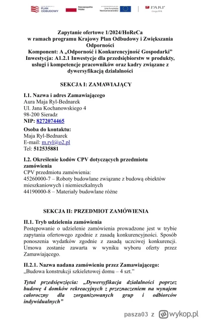 pasza03 - Córka wojewody łódzkiego Doroty Ryl wzięła z KPO kilkaset tysięcy na cztery...