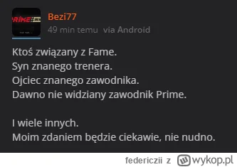 federiczii - #famemma #primemma dobra mamy pierwszą wskazówkę, dawajcie swoje typy. Z...