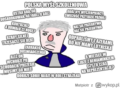 Matpiotr - #mecz #pilkanozna #ekstraklasa #reprezentacja
#pilkarskiememy
Macie coś z ...