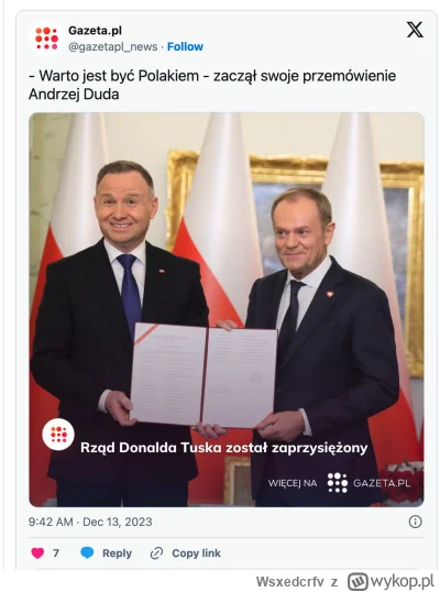 Wsxedcrfv - Chyba jakaś kreseczka z rana wjechała

#sejm #bekazdudy #bekazpisu