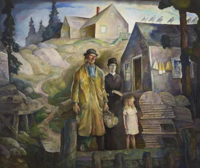 Clark_Nova - N. C. Wyeth - Fisherman's Family