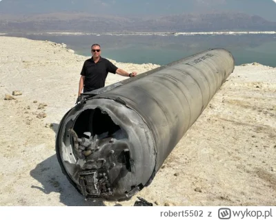 robert5502 - Irański pocisk przechwycony nad Morzem Martwym
#izrael #wojnap #ciekawos...