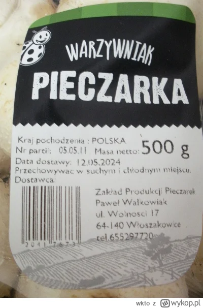 wkto - #listaproduktow
#pieczarki Warzywniak #biedronka
aktualny producent: Zakład Pr...