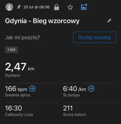 Pat6er - 43 126,01 - 2,47 = 43 123,54

Dobra, zaczynam biegać. 
Cel to półmaraton w ...
