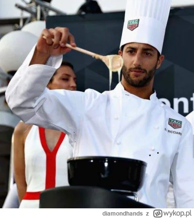 diamondhands - #f1 nowy kucharz maxa verstappena przygotowuje posiłki przed weekendem...
