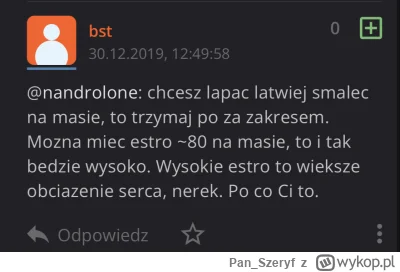 Pan_Szeryf - O jakich wartościach mówimy? 1000+ a nie 80.
Estro zwiększa ciśnienie za...