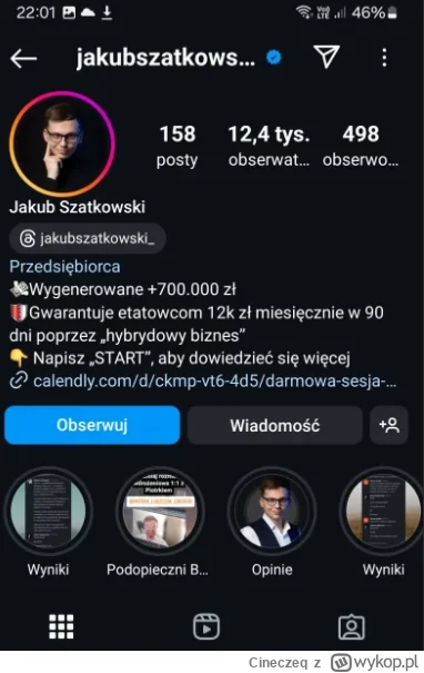 Cineczeq - #frajerzyzmlm 
Hybrydowy biznes - wystarczy, że będziesz zarabiać 15k na e...