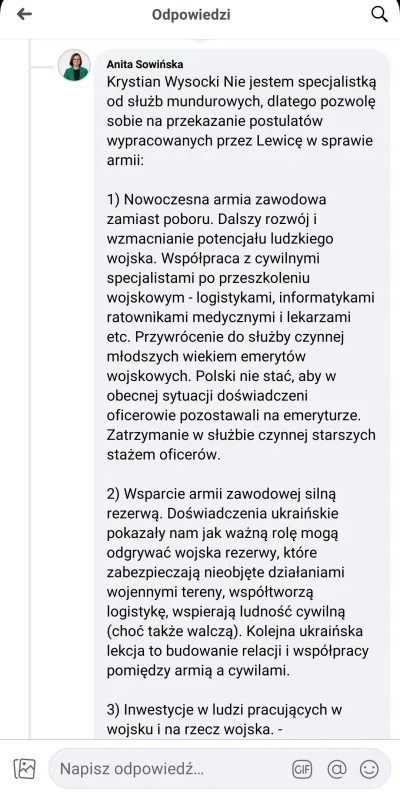 krystiannek2002 - ODPOWIEDŹ POSEŁ LEWICY