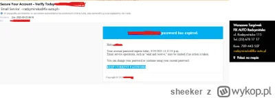 sheeker - Ktoś z domeny serwisu samochodowego wysyła do mojej pracy maile phishingowe...