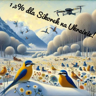 sikorkinaukrainie - Dej nam 1,5%, bo chcemy rozwalić dronem następny ruski czołg.

Ja...
