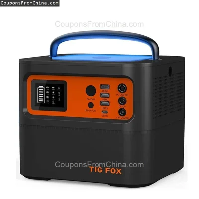 n____S - ❗ TIG FOX T500 540Wh 500W Power Station [EU]
〽️ Cena: 174.99 USD (dotąd najn...