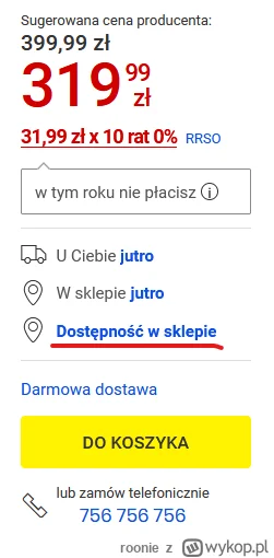 roonie - Czy to nie jest scam, że podają cenę na stronie, jest informacja że towar je...