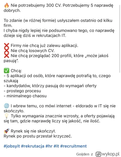 Goijden - #linkedin #praca #pracbaza #pracawit Słyszeliście!? Robole przestańcie nads...
