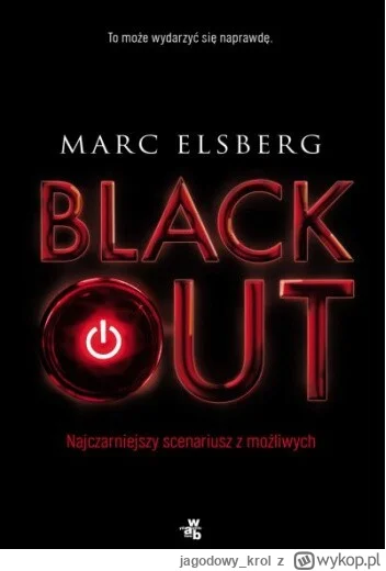 jagodowy_krol - 851 + 1 = 852

Tytuł: Blackout
Autor: Marc Elsberg
Gatunek: kryminał,...